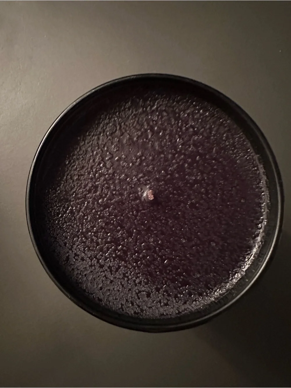 Yaasa Studios - Three Forty Five Scented Candle - Black Glass Candle (Unused)